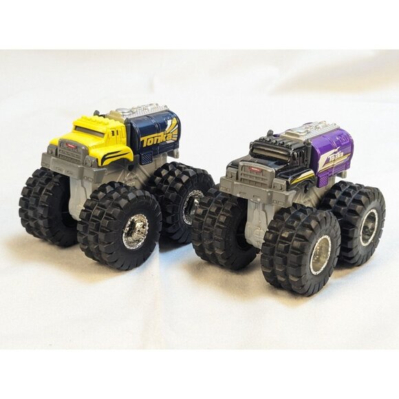 Tonka Monster Metal Ferocious Fueler & Funrise Lot of 2 - Picture 1 of 15